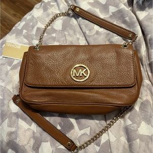 Michael Kors Brown Leather Shoulder bag